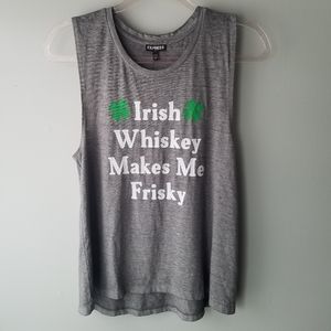 Express Irish Whiskey Tank NWT Size Small